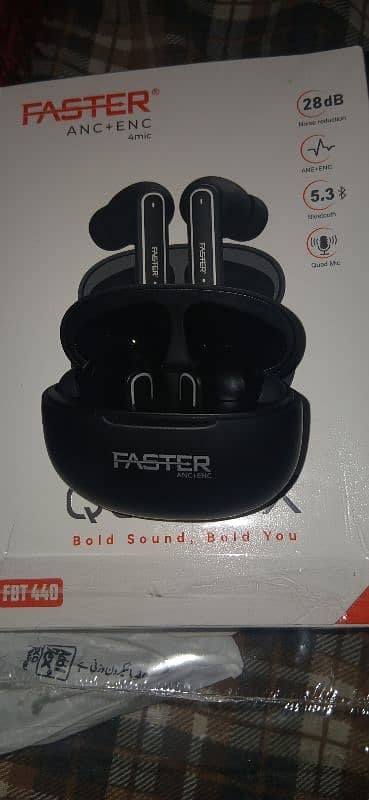 Earbuds Faster Questx Anc+Enc 0