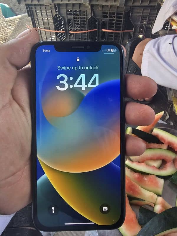 iphone x 64 gb PTA approved battery 100 0