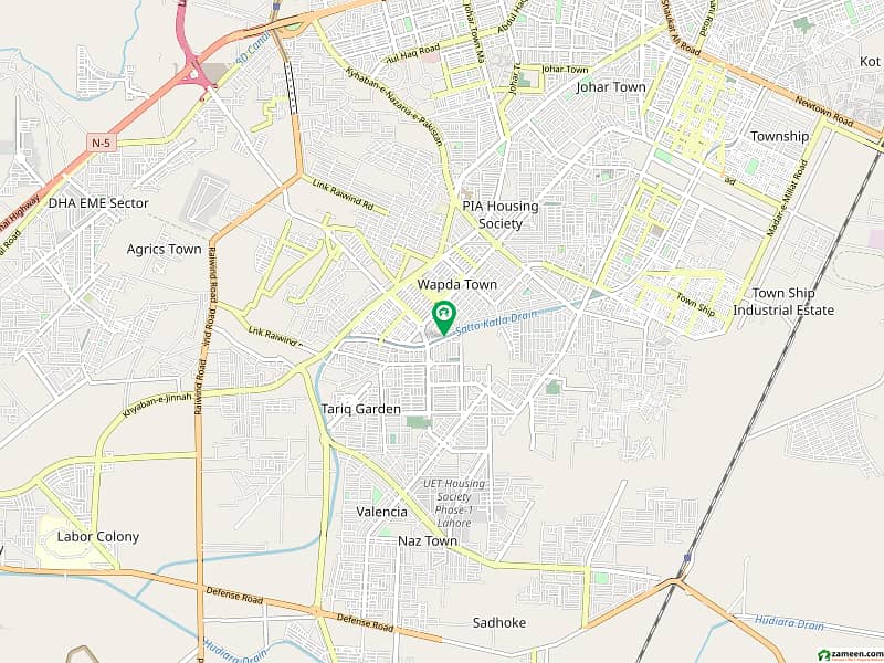1 Kanal Upper Portion With Seperate Gas Meter In Gulshan e Lahore ( Adjacent Wapda Town ) 1