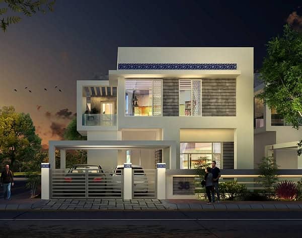 12 Marla House DHA Villas 1