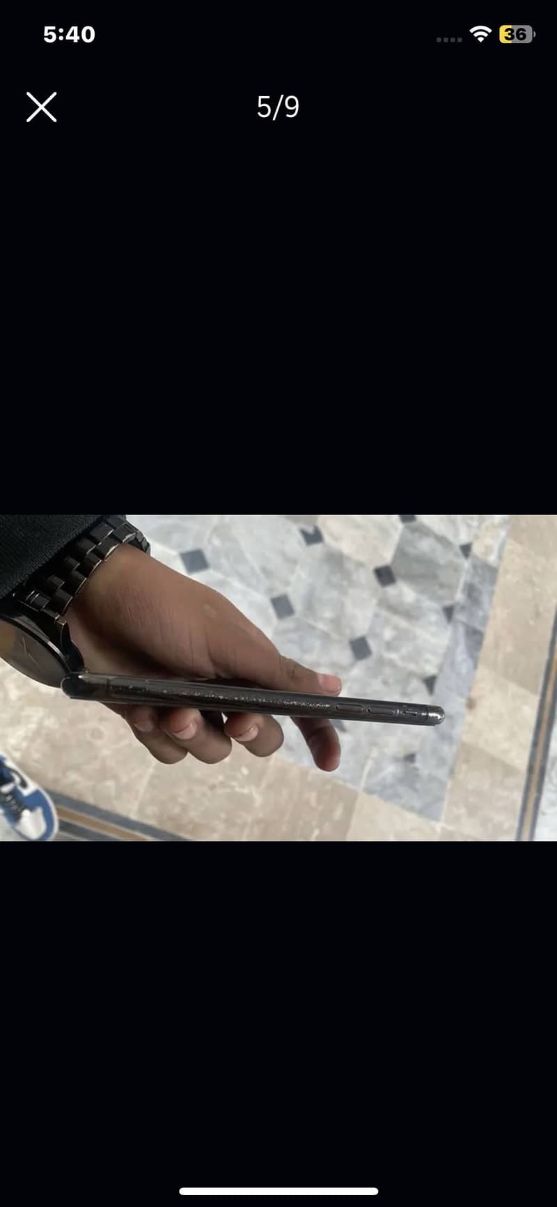 iPhone X total geniune non pta 256GB 95% battery 3