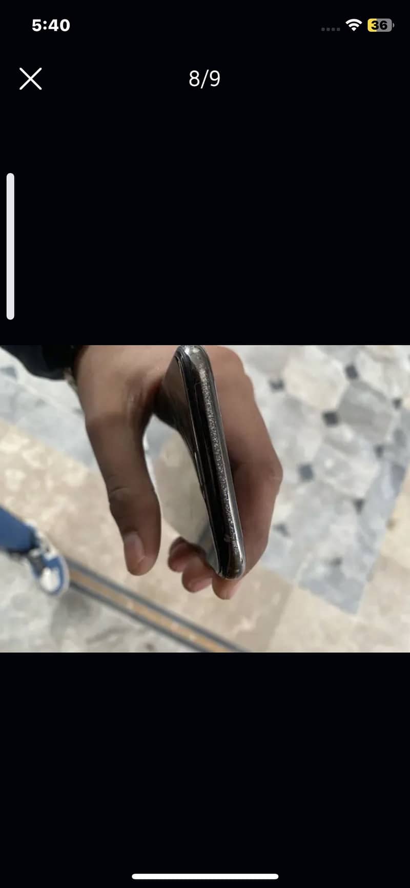 iPhone X total geniune non pta 256GB 95% battery 5