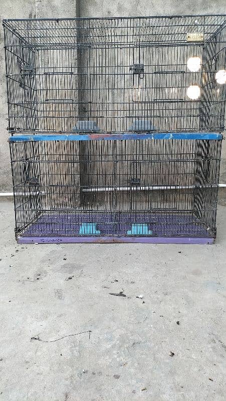 zarar folding cage 3 by 1/5-1/5 full ok 2 position hai 0