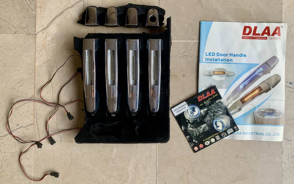 DLAA Original LED Door Handles TOYOTA COROLLA 2004 SE SALOON 0