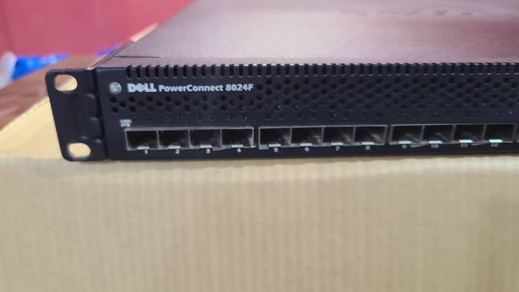 Dell PowerConnect 8024F 10GB 24 Port Gigabit Ethernet switch (Renewed 4