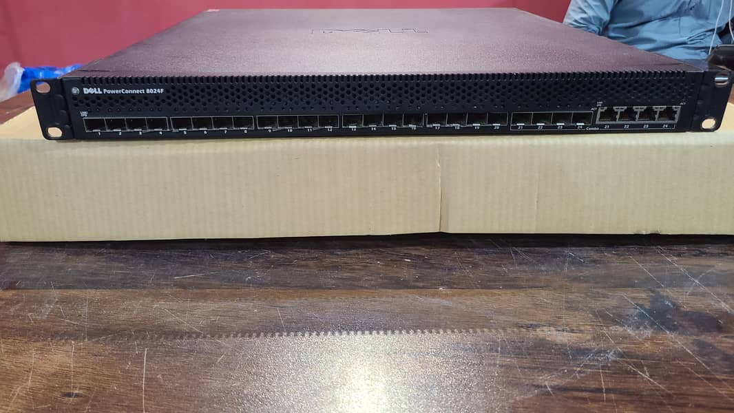Dell PowerConnect 8024F 10GB 24 Port Gigabit Ethernet switch (Renewed 5