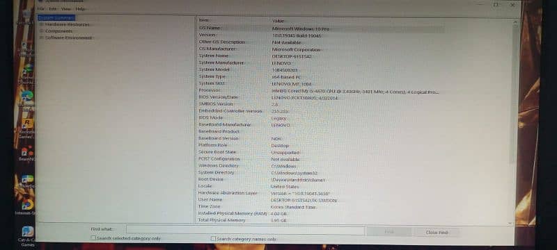 Lenovo Core i5 computer Pc with 16 inch Dell LCD 35000/- only 3