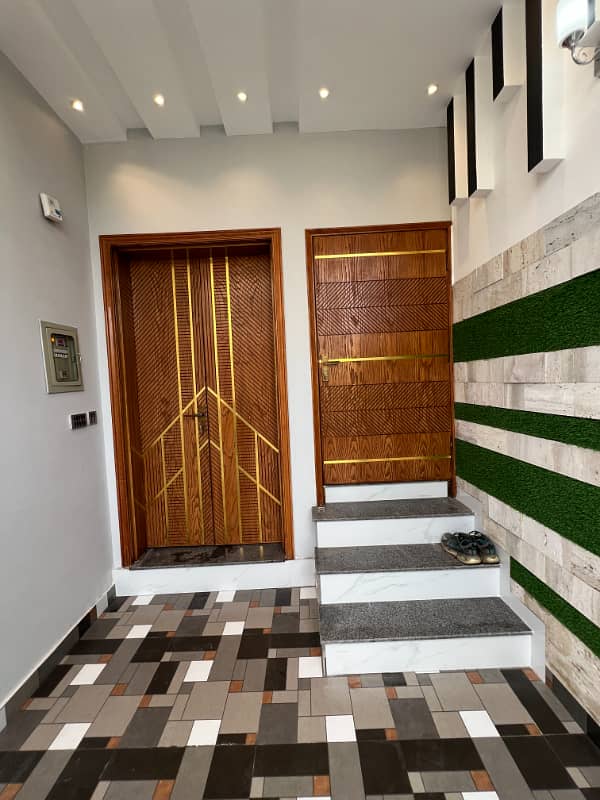 `3 Marla Brand New Modern Style House For Sale In AL Hafeez Garden Phase 5 Canal Road Lahore 0