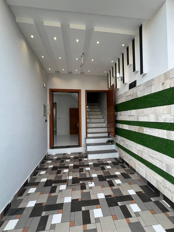 `3 Marla Brand New Modern Style House For Sale In AL Hafeez Garden Phase 5 Canal Road Lahore 1