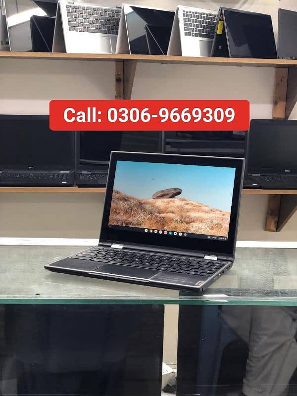 Lenovo 500e ChromeBook 2-in-1 Touch Screen 32GB SSD 5HRS Backup 1
