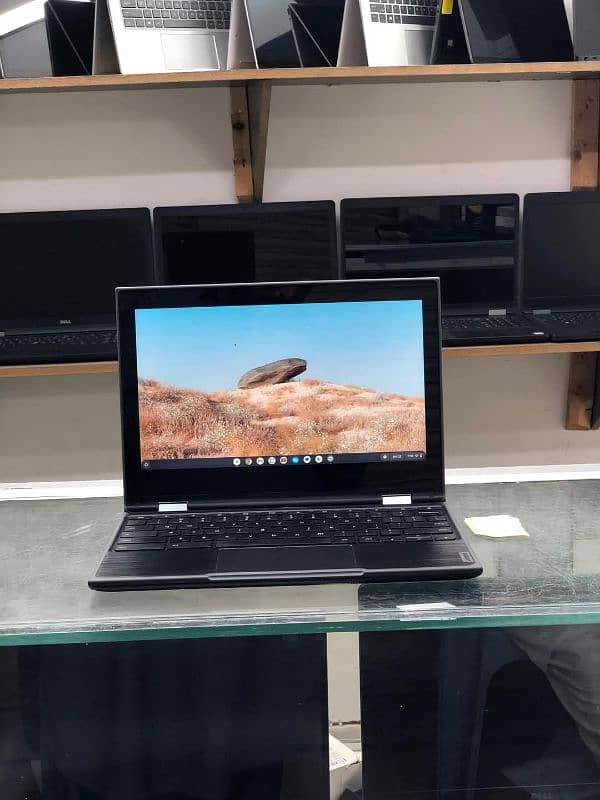 Lenovo 500e ChromeBook 2-in-1 Touch Screen 32GB SSD 5HRS Backup 3