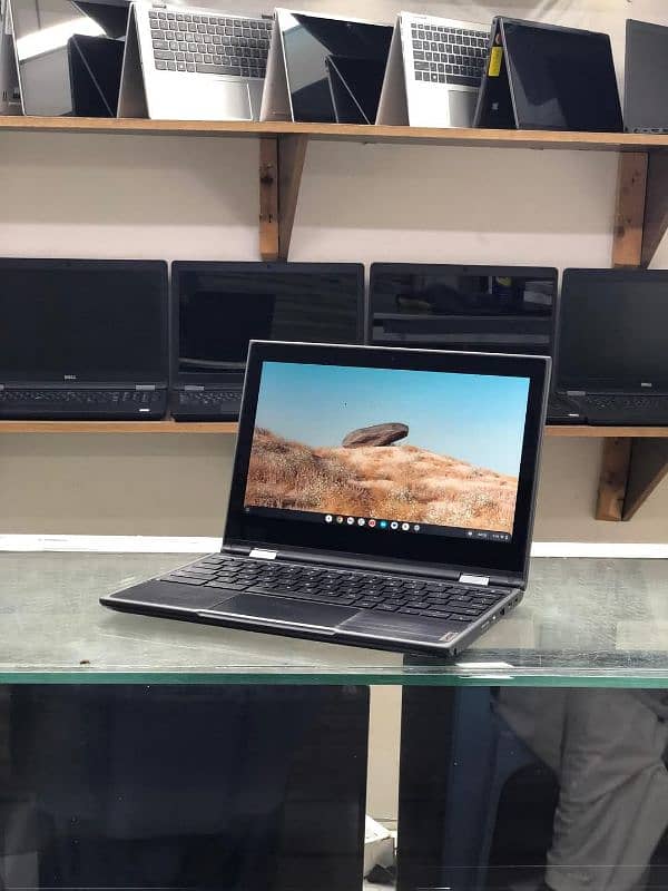 Lenovo 500e ChromeBook 2-in-1 Touch Screen 32GB SSD 5HRS Backup 6