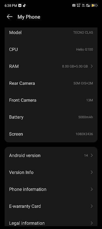 5 se 6 month ki warrnty main hai8+5 gb ram 256 gb room mint condition 6