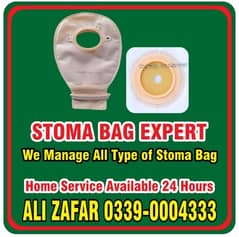 Stoma bag available.