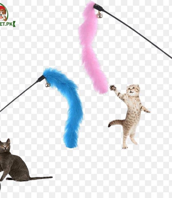 cat toy stick 0