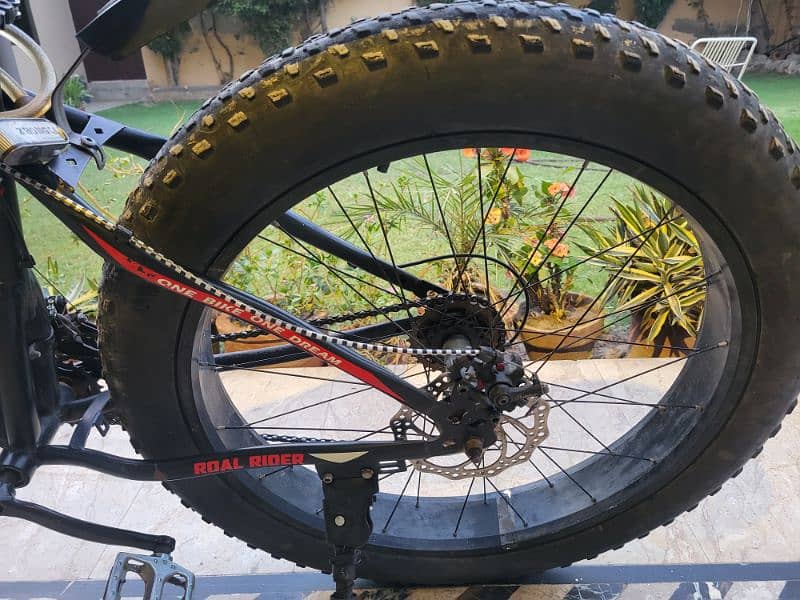 Roal rider fat bike condition 10/10 very less used 3