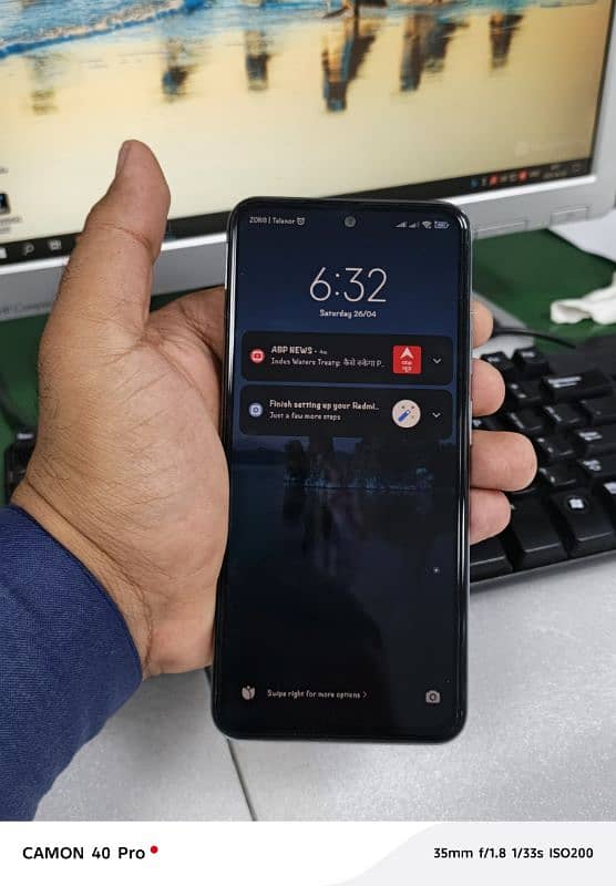 redmi note 10 4+2 128 gb good condition 0