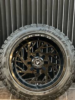 ARMED 20 inch alloy rims and bf goodrich tyre pattern