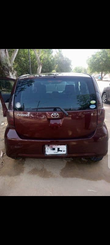 Toyota Passo 2008/11 sofa seat LED lights LCD screen 3