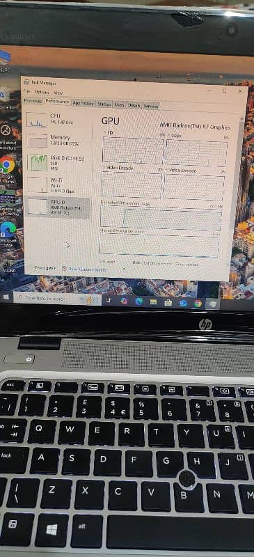 HP Laptop for Sale!  AMD A12 | 4GB RAM | 256GB SSD  46,000 PKR Final 9
