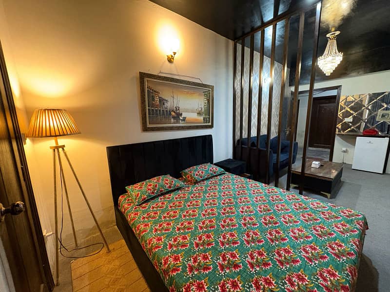 DAILY BASIS LUXURY ONE BED FURNISHED FLAT FOR RENT IN E 11 2 3