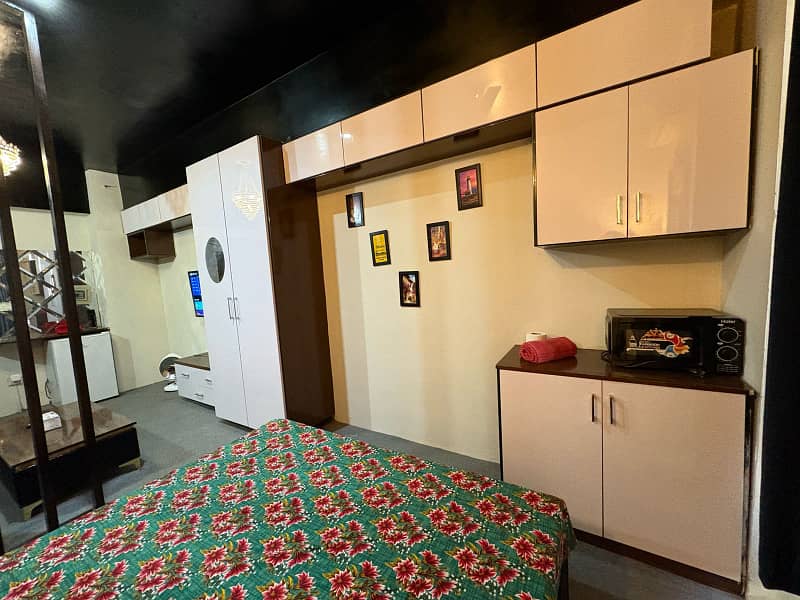 DAILY BASIS LUXURY ONE BED FURNISHED FLAT FOR RENT IN E 11 2 5