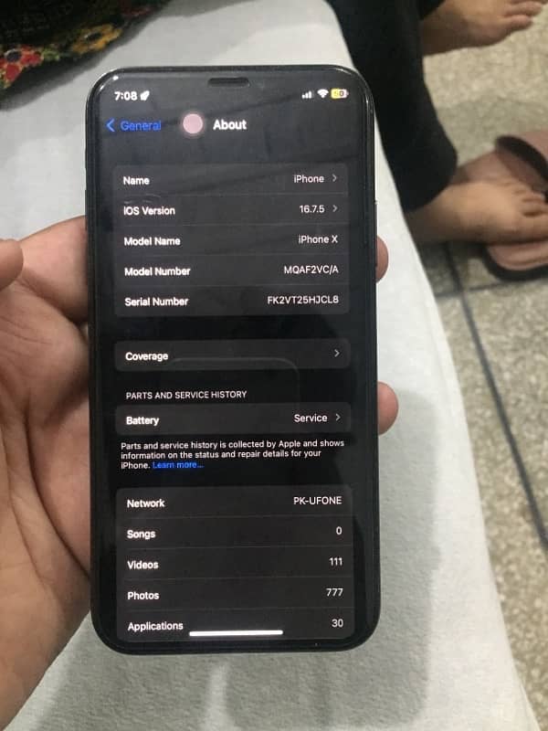 iphone X non pta 256 gb 7