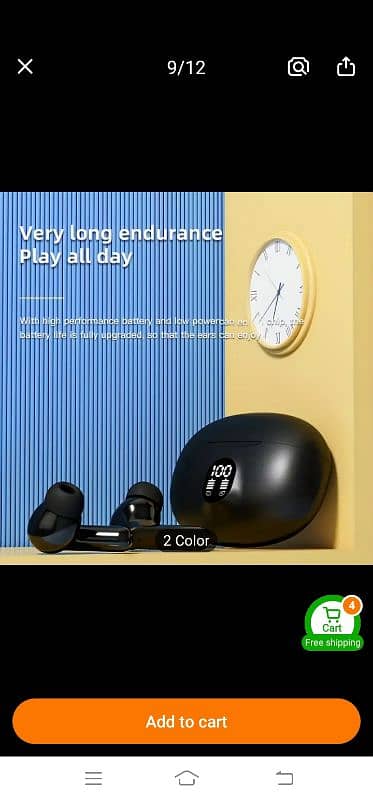 2025 New generation wireless Earbuds with Free home Delivery 1