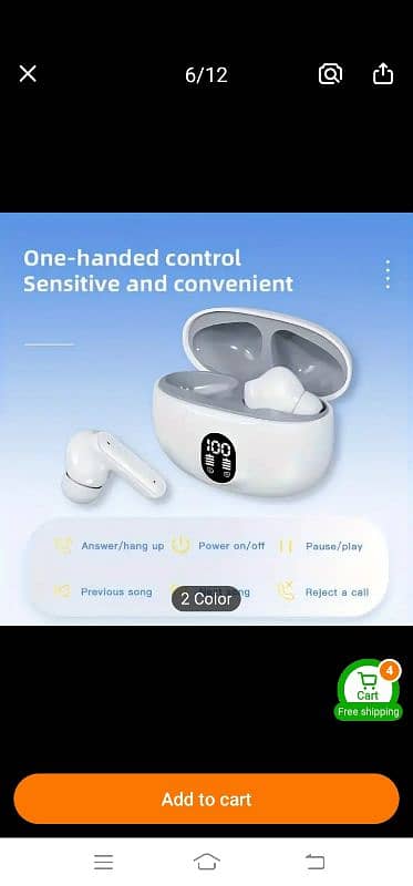 2025 New generation wireless Earbuds with Free home Delivery 3