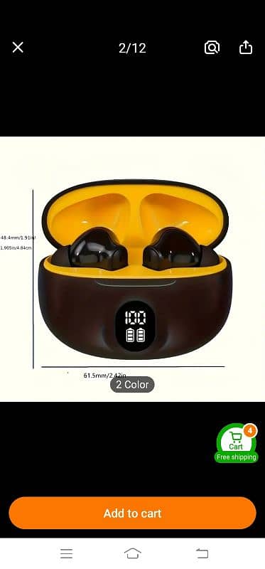 2025 New generation wireless Earbuds with Free home Delivery 7