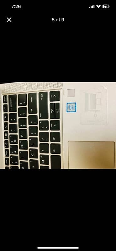 Hp Elitebook 1030 G3 Core i7 8th generation Touch x360 7