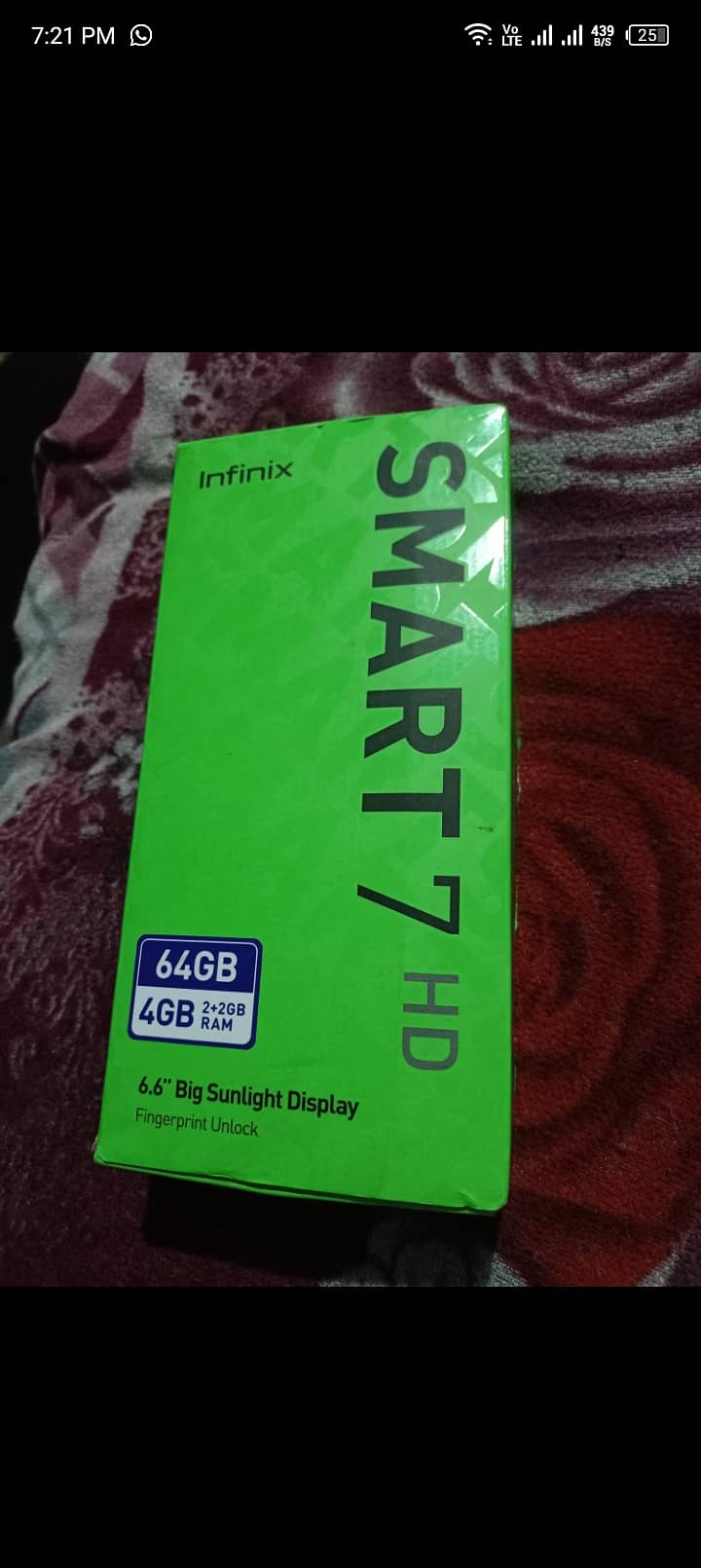 Infinix Smart 7hd 4 64 2