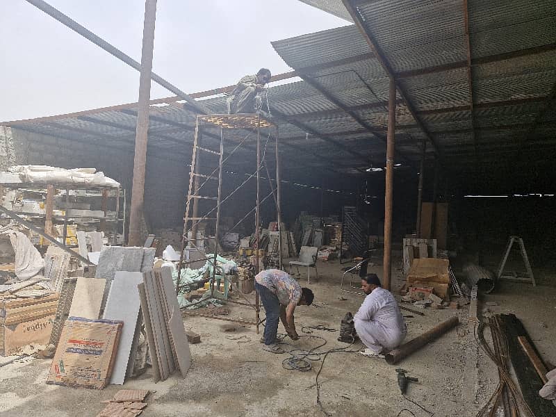 6.5 Kanal Warehouse/Yard Available For Rent 6