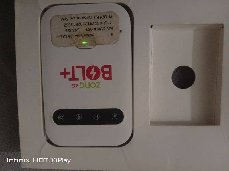 zong 4g device just one month use 0
