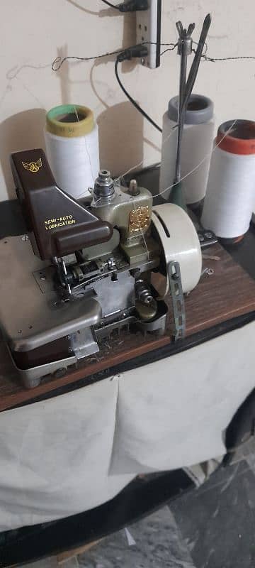 Overlock machine 1