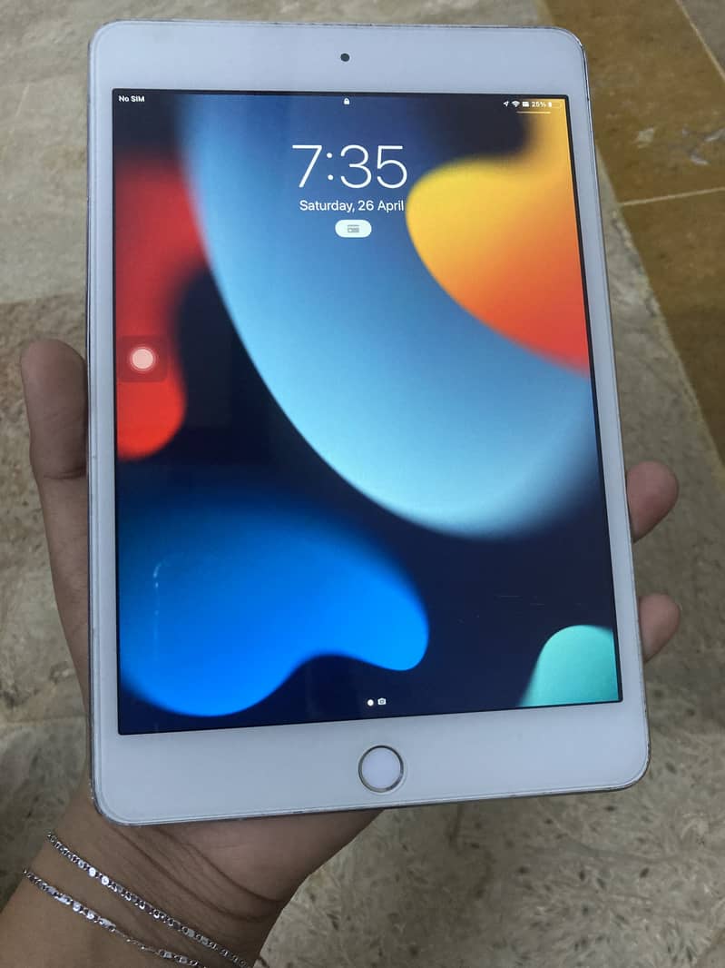 Mini 4he 32gb stand by pe he baqi sab ok he Touch ID be ok he 1