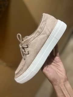 suede leather boat shoes