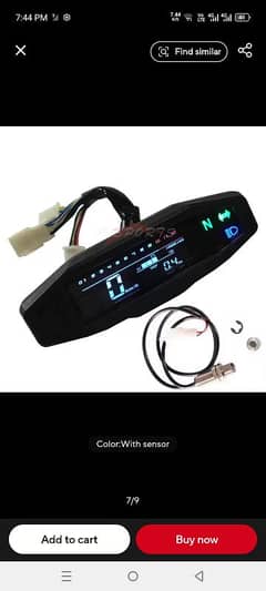 DIGITAL METER FOR ALL BIKES