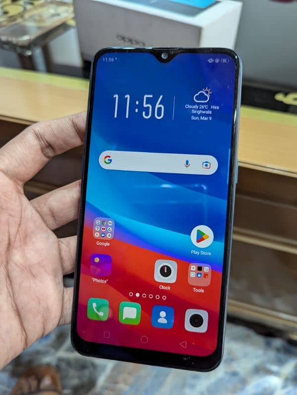 OPPO A7 4/64 glaze Blue Color 1