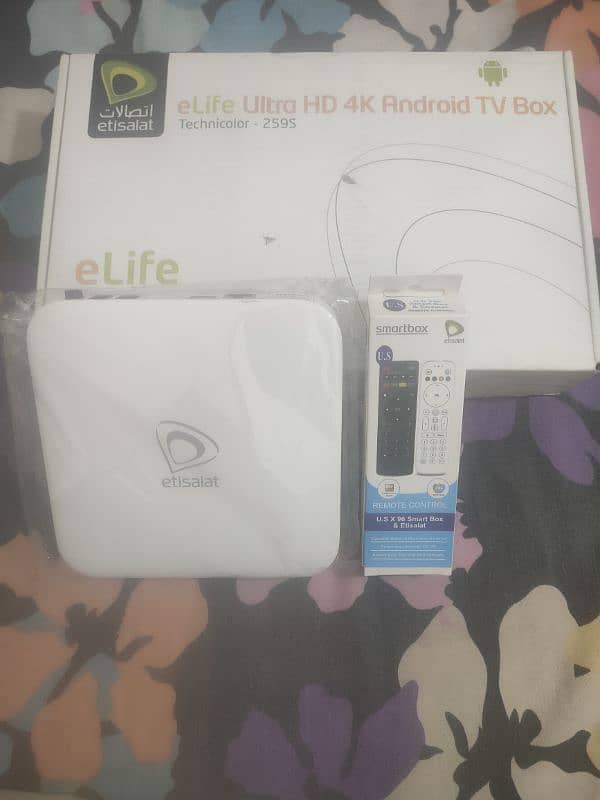 ETISALAT ANDROID SMART TV BOX 0