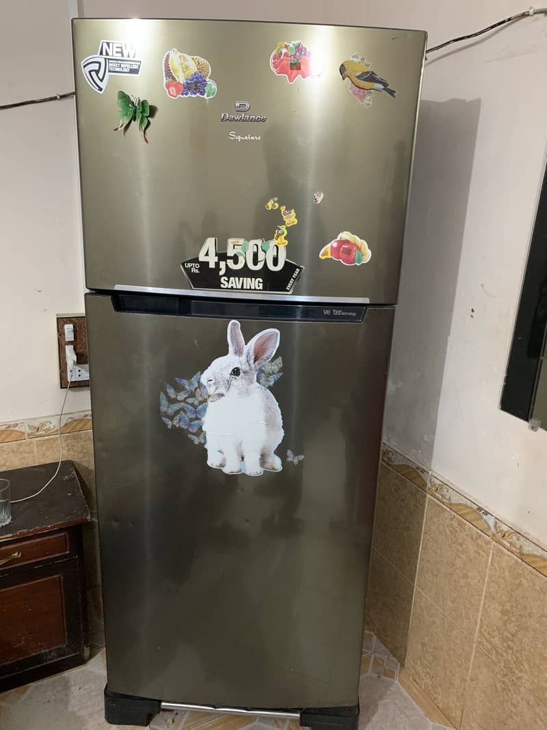 Full size 2 door Dawlance Refrigerator with Invertor (used) 0