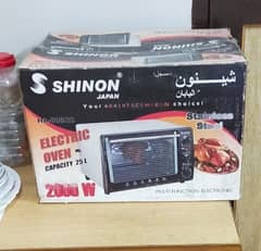 Used Shinon Electric Oven