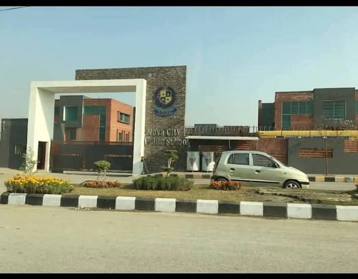 New city phase ii wah cantt E block 8 Marla cornal plot for sale 1