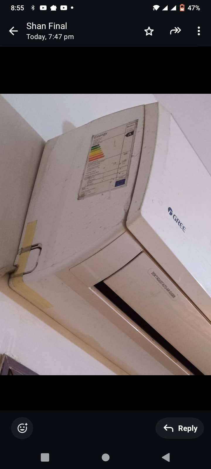 Gree 1 ton sada(non inverter) 1