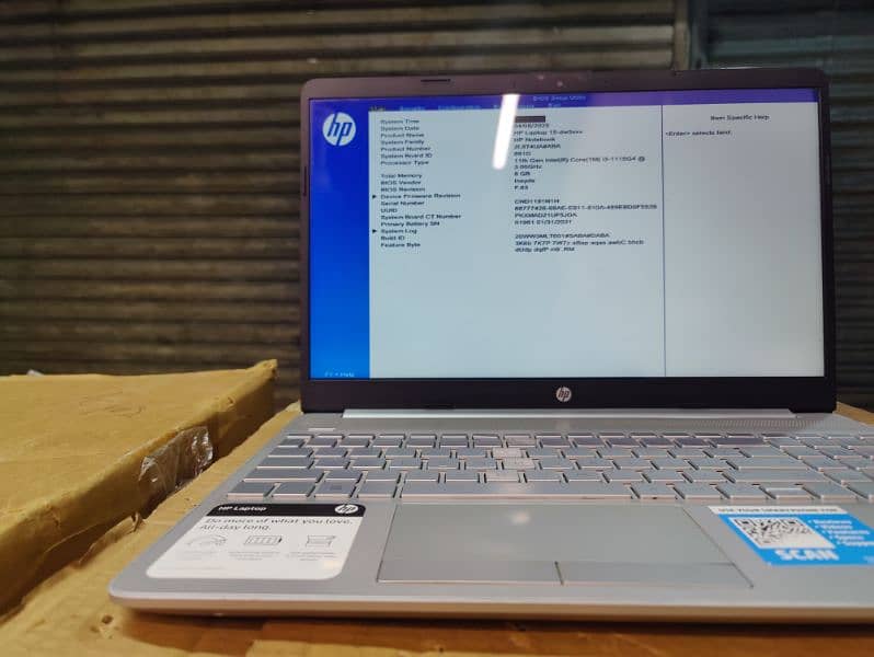 Hp 15 Core i3 11th 4