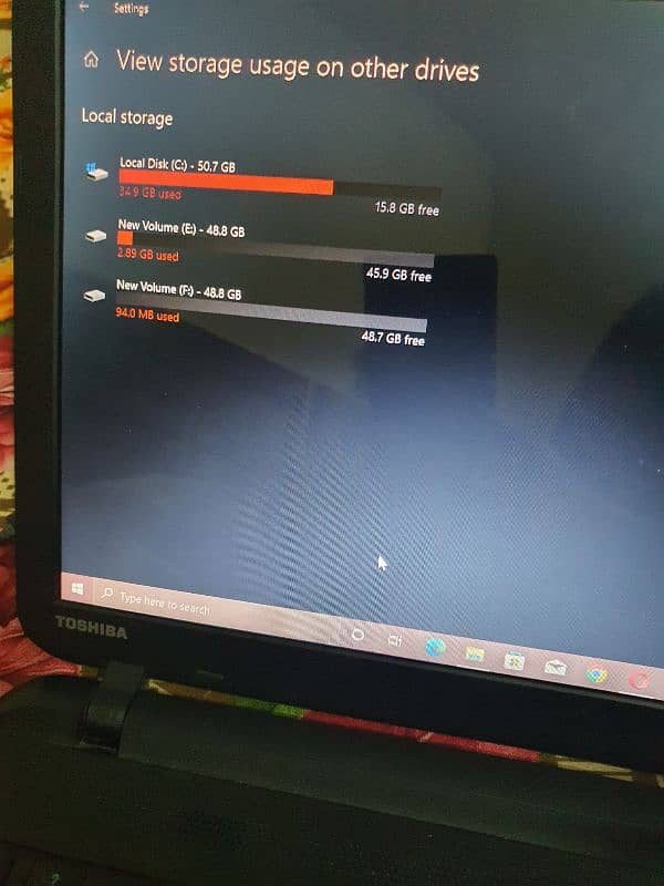 Toshiba Laptop 2