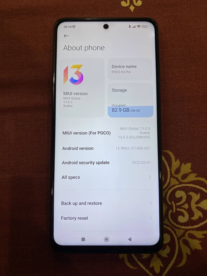Poco X3 Pro mint condition official pta approved 2