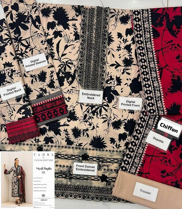 Top Trending! Zainab Chottani 3PC Lawn | Elegant & Affordable! 1