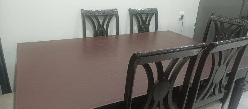 Dining table set with 6 chairs 1