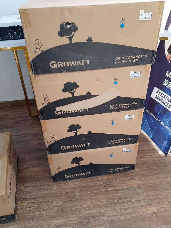Growatt on grid all inverter available in whole sale price 7